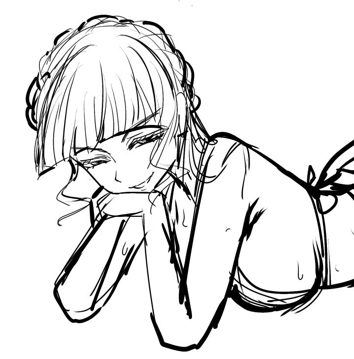 jawa54gou's tweet photo. 落書きをどうぞ……Beato sketch https://t.co/mA0bto8fil