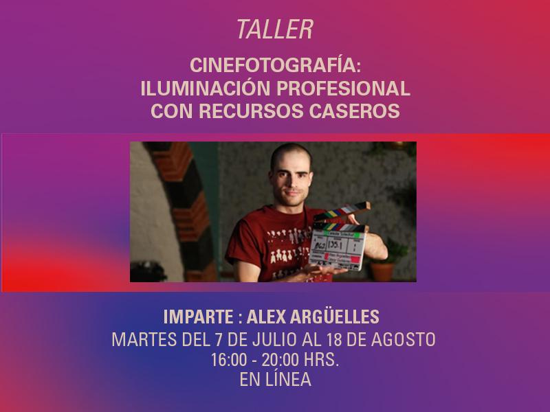 FICM's tweet photo. Aprende a crear iluminación cinematográfica con recursos accesibles en el taller en línea Cinefotografía: Iluminación profesional con recursos caseros, impartido por Alex Argüelles. Del 7 de julio al 18 de agosto.

¡Inscríbete! 🎬👉 [ https://t.co/2rv0BV1Bly ] https://t.co/QvnSeb8GrU