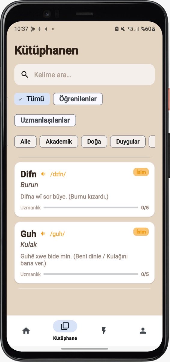 BejeDictionary's tweet photo. •Min sepaneke ferhengê ya Kurdî çêkiriye. Armanca min ew e ku alîkariya kesên ku dixwazin Kurdî fêr bibin an jî Kurdiya xwe pêş bixin, bikim. Tu dikarî wê ji Play Store'ê daxinî.

 •Kürtçe sözlük uygulamam yayında Play Store’dan indirebilirsiniz. https://t.co/bCbCmTW3DA