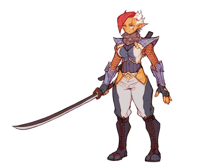 i was obssessed with making alt designs of mako for some reason