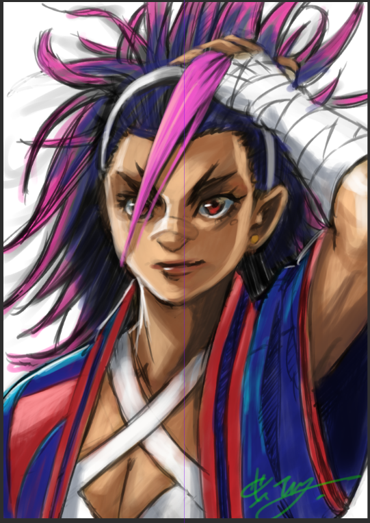 abu716_murac's tweet photo. 落書きヤスミン。結構むずい。
しばらく合間縫って描きなれないとダメっぽいよ https://t.co/nyfoLNzb6S