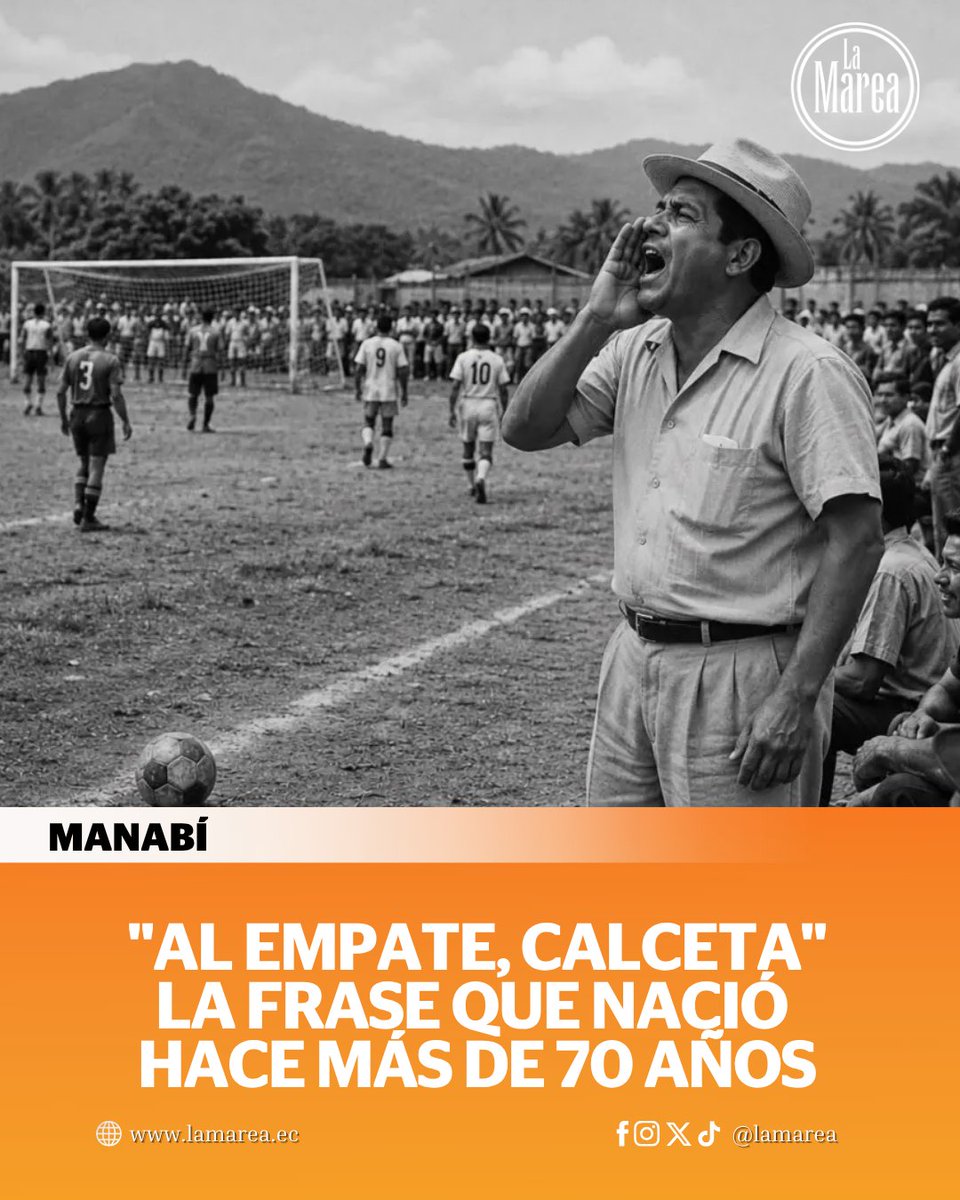 LaMareaec's tweet photo. #Historia | Hace siete décadas nació en #Calceta una frase que aún recorre Manabí
► https://t.co/RQNrTFxe15 https://t.co/KUk5ZLqUpJ