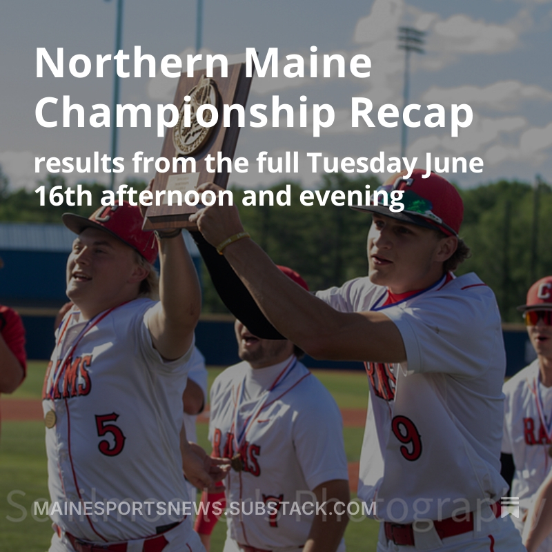 MaineSportsBlog's tweet photo. Northern Maine Championship Recap  https://t.co/NP5dU7IHhg https://t.co/FBNc8oNGEj