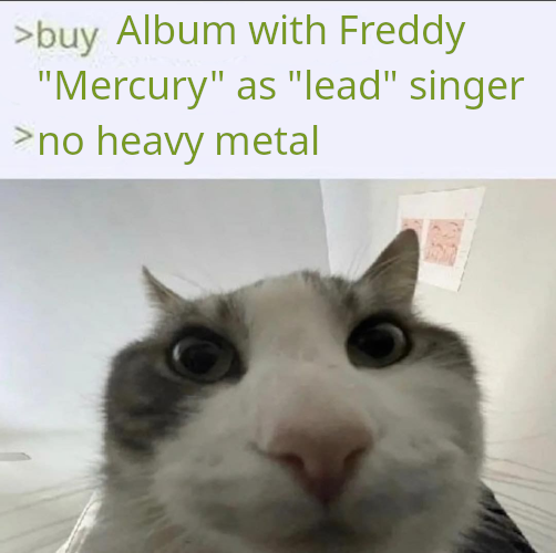 memesalvatore's tweet photo. Woah, lead singer with no bismuth drummer! /u/budgetboarvessel #dankmemes #memes https://t.co/PiaMbcztax