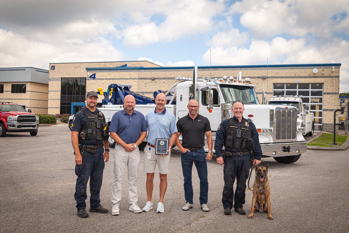 millerind's tweet photo. Proudly supporting local law enforcement by helping out the @ChattanoogaPD in the 2026 USPCA K9 trials. 👮🐶 https://t.co/mzkuTcmtn4