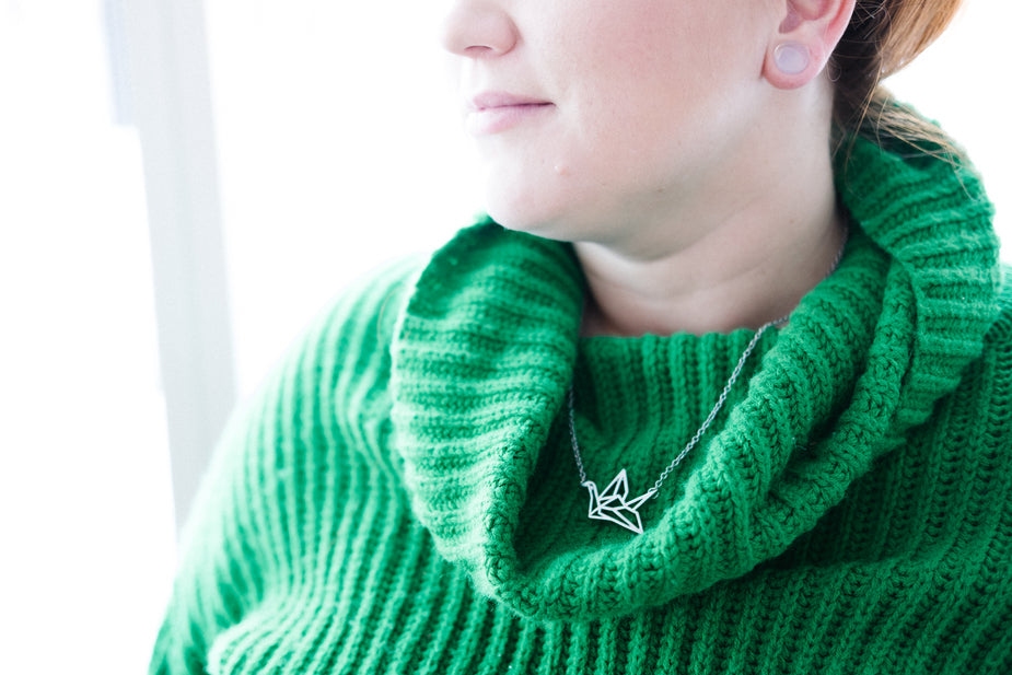 Crochetasthetic's tweet photo. Unfold elegance with our Origami Crane Necklace, a stunning piece at โน6288.17 that gracefully elevates any outfit. Experience the art of sophisticationโembrace your style today! #JewelryDesign #FashionAccessories
Shop Now https://t.co/tjFVr4E41G https://t.co/JhjKXwhzoD