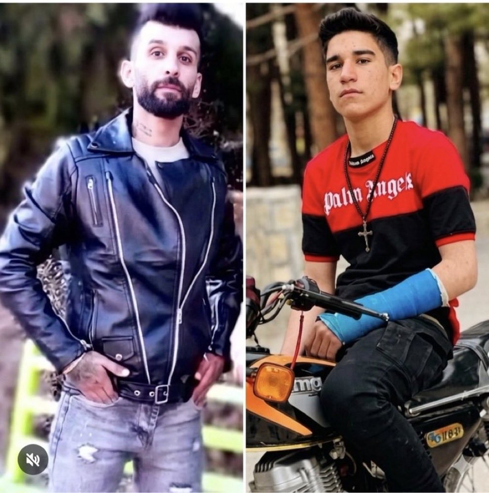batmaniei7vrc's tweet photo. قتل عام دی ماه ادامه داره 
ولی به شکل دیگه
بازهم حکم اعدام دو جوان

#مهدی_رنجبر ، ۲۰ ساله و #مرتضی_زمانی ، ۲۷ ساله 
۱۸ دی ماه بازداشت شدند ،
برای هر دو پرونده محاربه مطرح شد
صداشون باشیم🙏🏻💔 https://t.co/NZBvVEFKMn