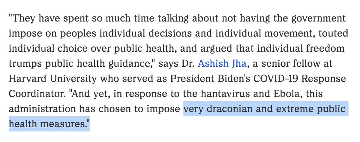 Themislv_vls's tweet photo. You’d truly not understand anything about the stakes of the pandemic and the groups opposed to prevention to be surprised by the drastic measures adopted by RFK Jr.  

And you’d not understand anything about the role of minimiser A. Jha to be surprised by his criticism here. https://t.co/MC1jEcyAQB