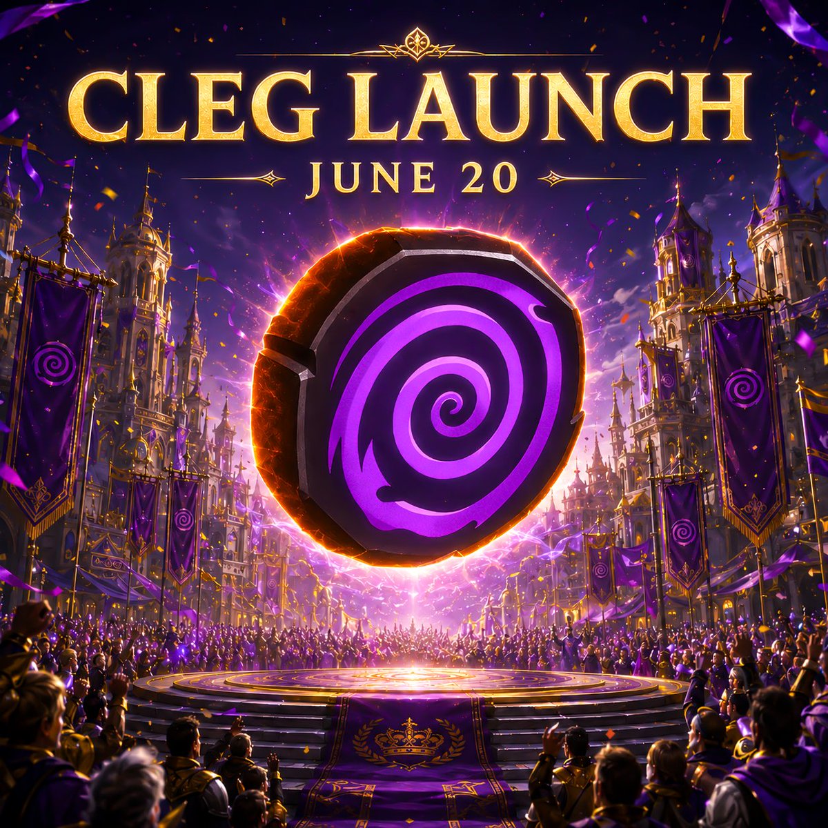 chainoflegends's tweet photo. ⚔️ CLEG LAUNCHES JUNE 20 ⚔️

After everything we've been through...

Months of work.
Rebuilding.
Planning.
Preparing.

On June 20, CLEG launches and marks the beginning of the next chapter for Chain of Legends.

This comeback would not have been possible without the support, patience, and belief of our community.

Now it's time to move forward together.
The power of CLEG rises again.

#ChainOfLegends #CLEG #CryptoGaming #P2E #DeFi #TokenLaunch