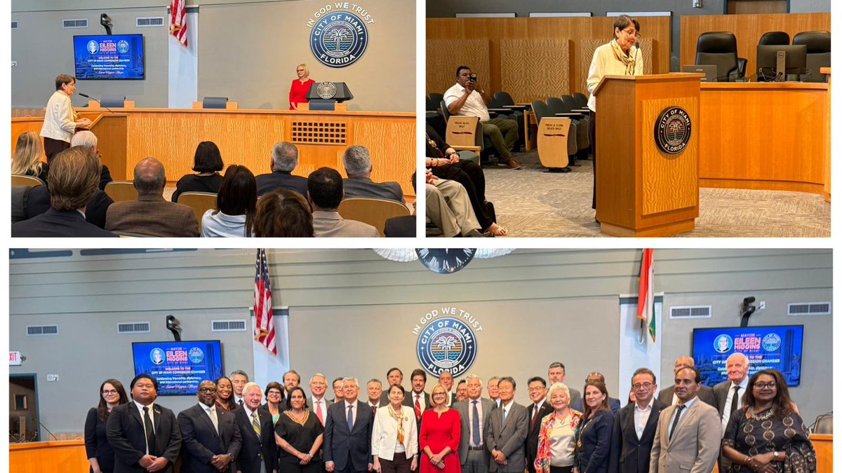 MinexGt's tweet photo. #GuatemalaEnMiami | Guatemala acompaña espacio de diálogo entre autoridades locales y Cuerpo Consular en Miami.

Lee la nota ➡️ https://t.co/5hGvxxDlLv https://t.co/EshQtN2Ohp