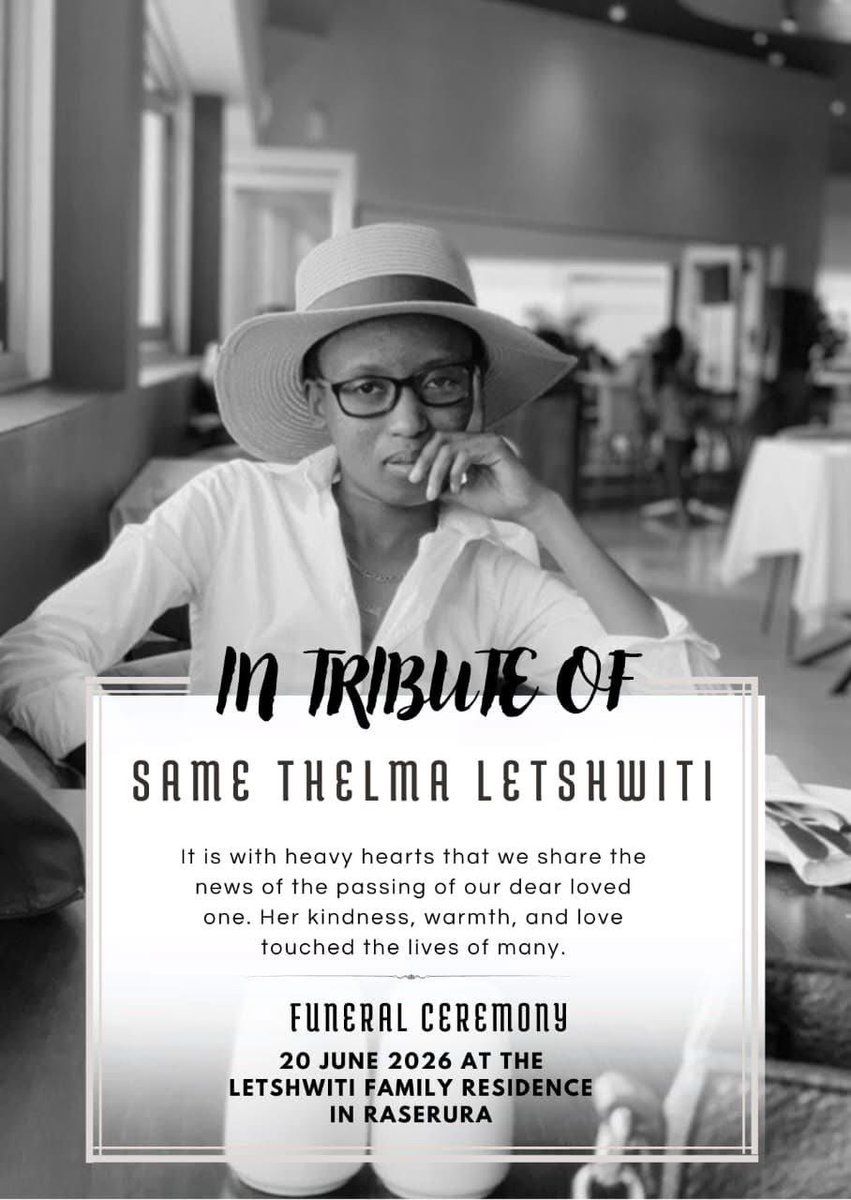 leatile___'s tweet photo. Rest well my girl 🕊️🕊️🕊️ @SameSoPetty https://t.co/TI0kyvEcNZ