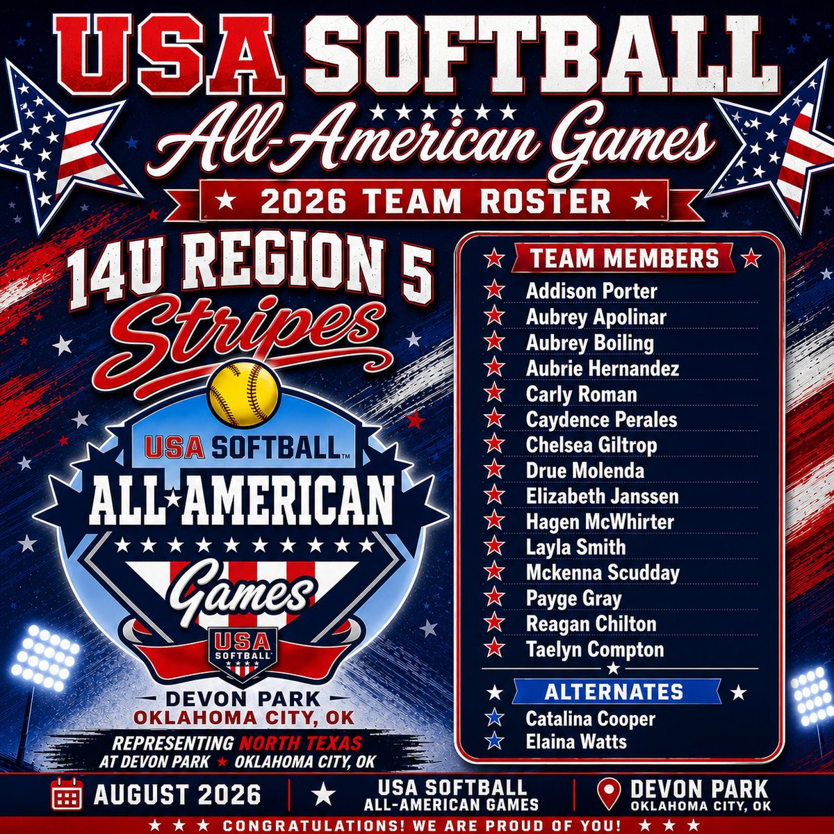 USA Softball of DFW 🇺🇸 tweet media