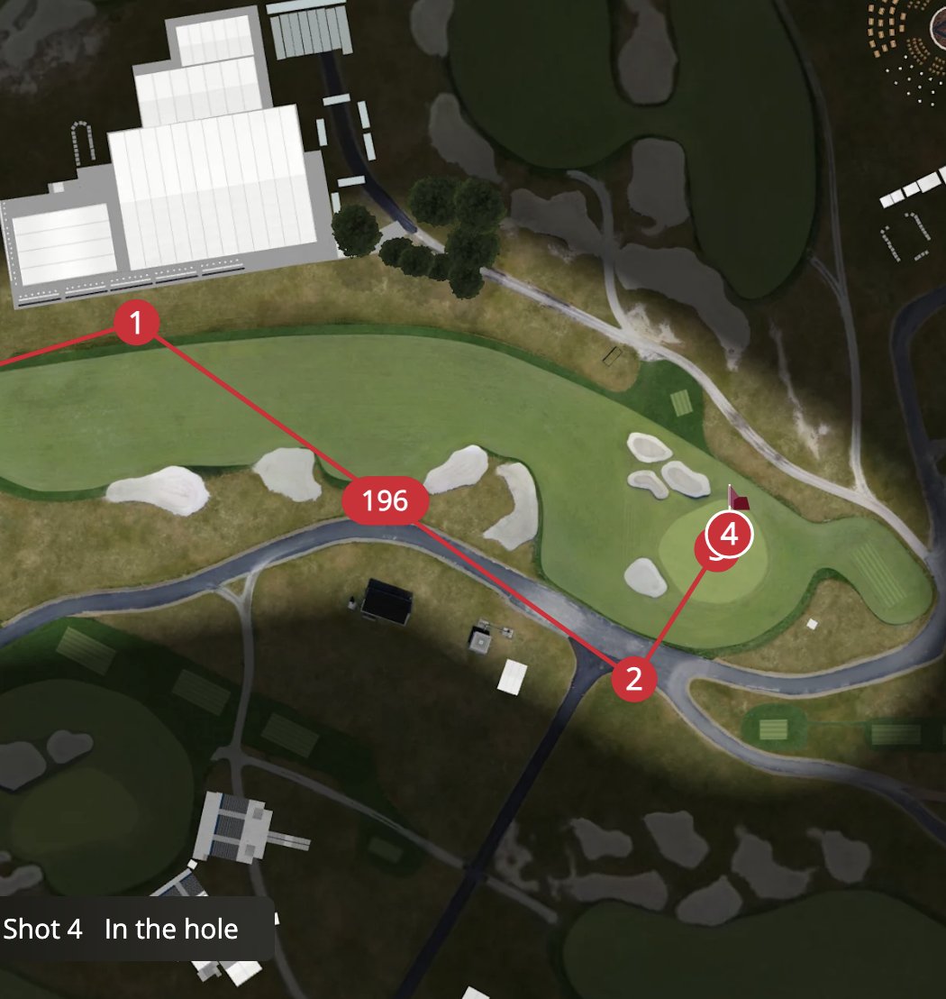 fried_egg_golf's tweet photo. Straightforward 4 for Rory on the 4th https://t.co/QXXdXSh0CR
