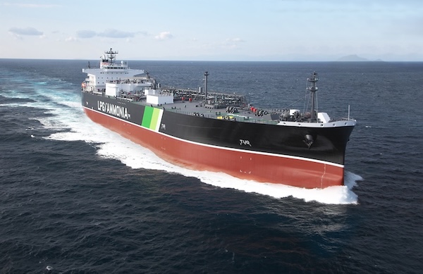HELLENICSHIP's tweet photo. NYK Group Signs #TimeCharter Contract with JERA for Low-Carbon Ammonia Transportation First #Shipment of Low-Carbon #Fuel Ammonia for Power Generation from the U.S. to Japan 
https://t.co/4d5gYVL05V https://t.co/9CKA9rpGAs