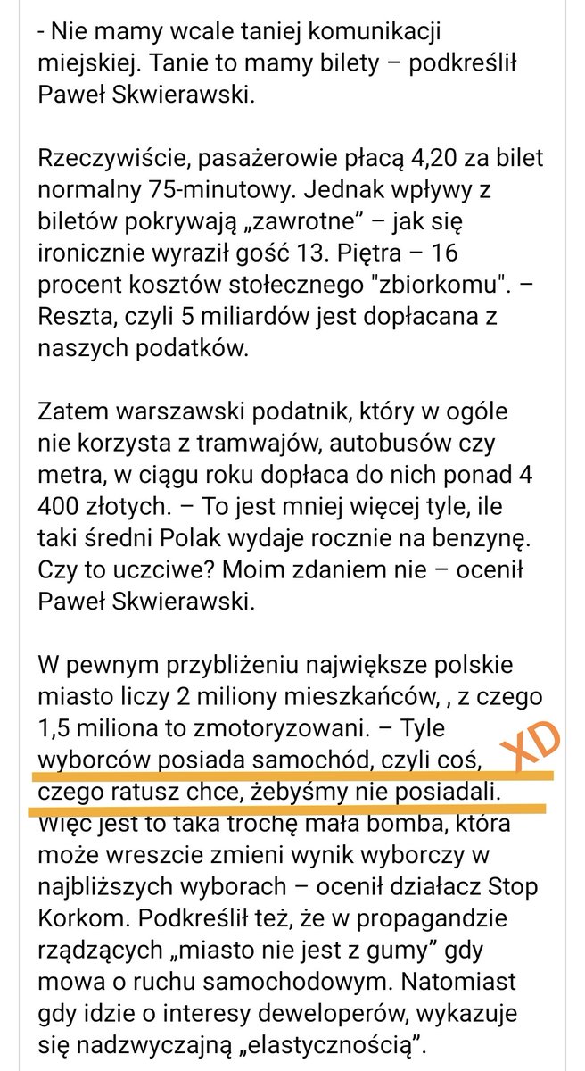 brzydkoPL's tweet photo. 1/2 Jestem wielkim fanem tego peja: samo gęste każdego dnia.
W najnowszym wpisie aktywista Paweł tłumaczy, że jeżeli nie używałeś dzisiaj jezdni to należy ci się zwrot kosztów jej funkcjonowania 🫠 https://t.co/IBiLolpX2s