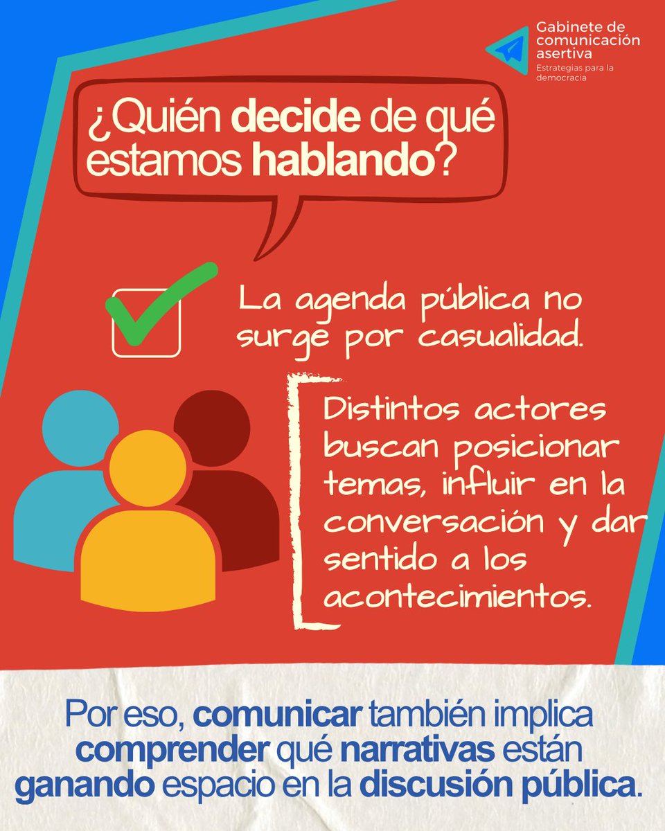 Gabinete de Comunicación Asertiva tweet media