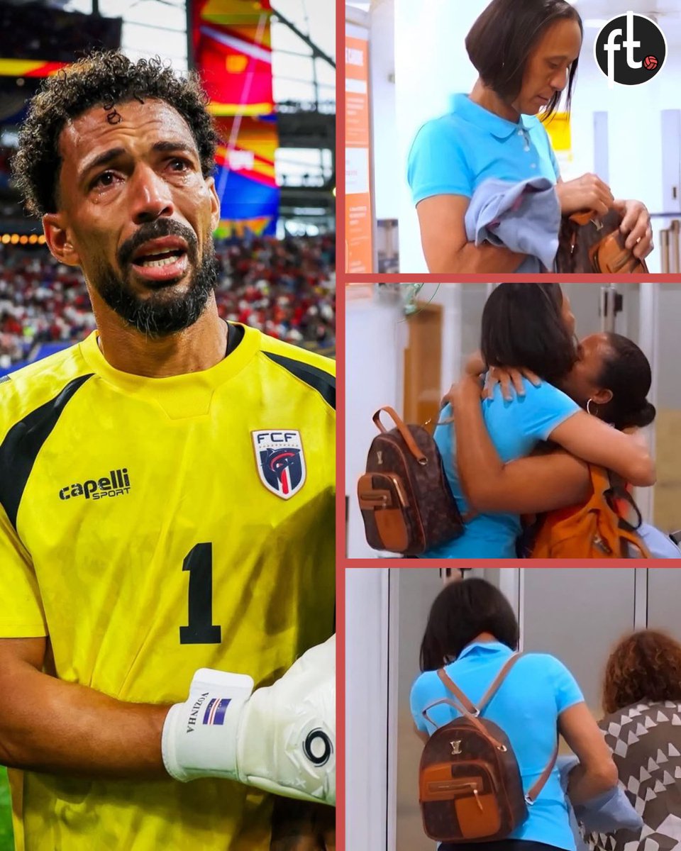 Footballtweet's tweet photo. ❤️ What a story this is. 🇨🇻

Just days after Vozinha broke down in tears revealing his mother couldn't afford to travel to the World Cup, his dream is now set to come true. 🥹

She is completing the final paperwork and is expected to fly to the United States in the coming hours, with plans to be in the stands for Cape Verde's historic clash with Uruguay this weekend. ✈️🇺🇸

Imagine seeing a World Cup embrace between mother and son. Football really can be special. ❤️