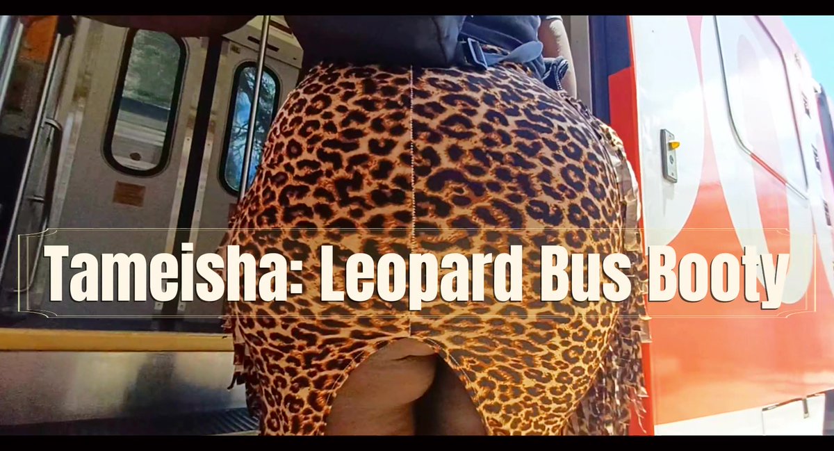 QSDEnt1's tweet photo. She was just trying to catch the bus... but that leopard print had other plans 😮‍💨

PublicCrakkAddictz Vol.1 just dropped 

Tameisha Leopard Bus Booty — Sideview + Backview action 

 Drop 🔥 if you addicted Check the comment section for some more heat!!

#PublicCrakkAddictz #LeopardBooty #CandidBooty
