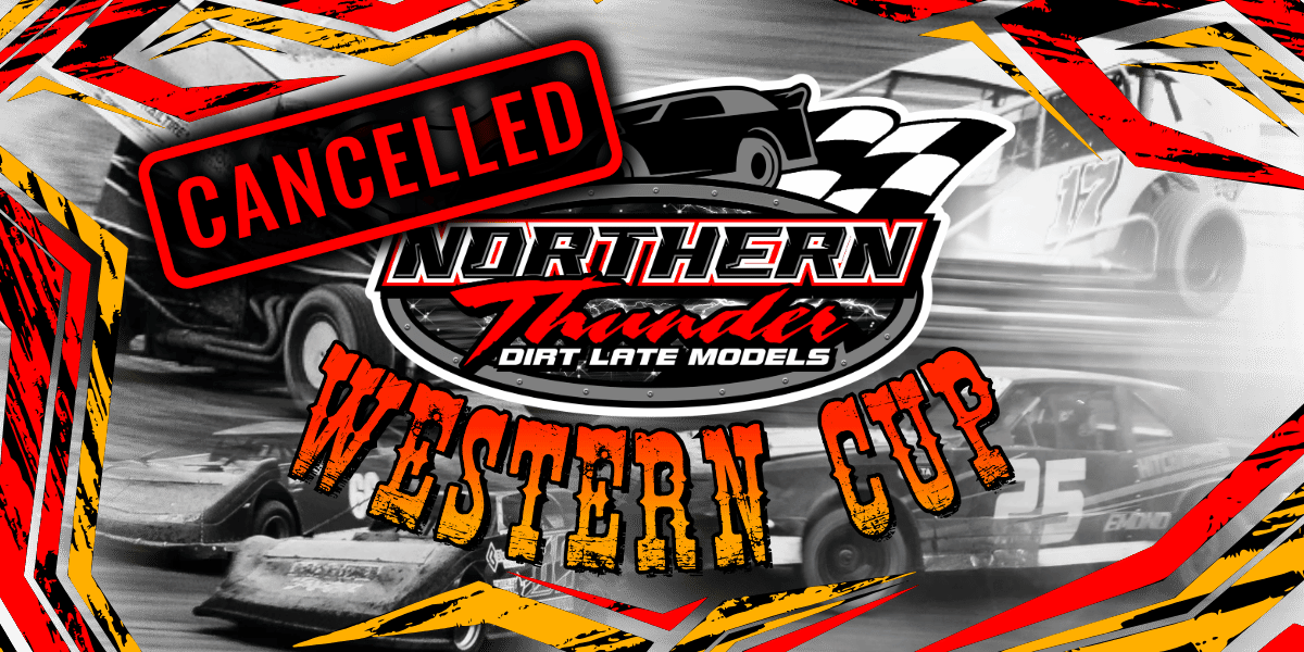 RadRaceway's tweet photo. Due to the rainfall this week, and more rain in the forecast, all events scheduled for June 19–21 have been cancelled.

If you have tickets for the Western Cup, please hold onto them. All Western Cup tickets will be honoured at the Extreme Cup on Aug 31 &amp; Sept 1. https://t.co/Puaz3ZkWVu
