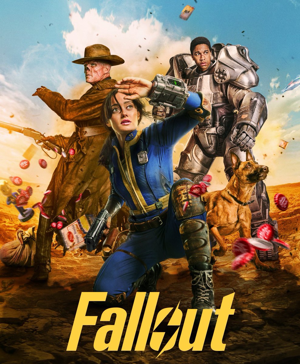 PopBase's tweet photo. Manny Jacinto, Emily Mortimer, and Thomasin McKenzie have been cast in ‘FALLOUT’ Season 3.

Filming is set to begin in Los Angeles this month.

(https://t.co/vm7LA5TrE1) https://t.co/dsFTYekDOP