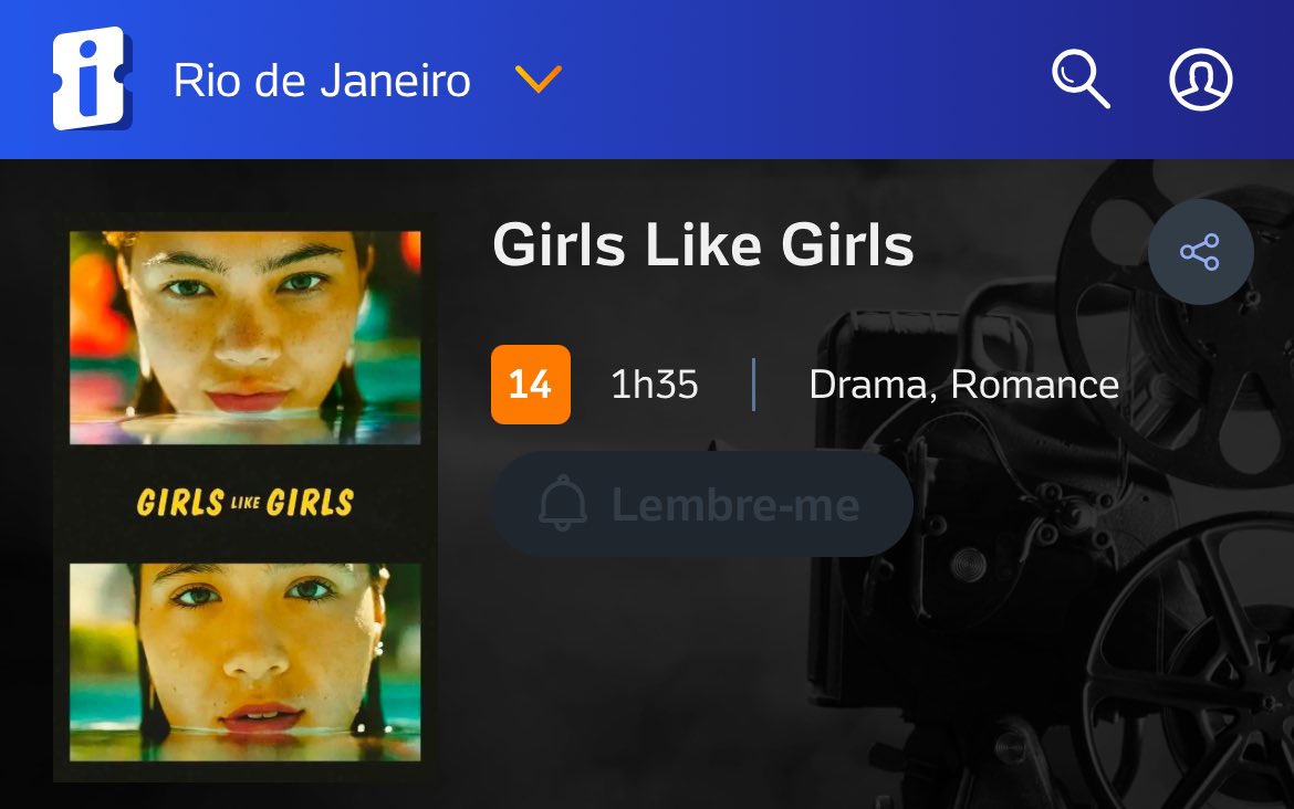 lesbocine's tweet photo. ATENÇÃO, RIO DE JANEIRO! 🎬

Tem notícia boa para quem está ansiosa para assistir #GirlsLikeGirls nos cinemas! A Estação Claro realizará uma mostra especial de filmes queer e o longa estará em cartaz nos dias 27 de junho, 1º de julho e 5 de julho. https://t.co/nn0VRMKDcf
