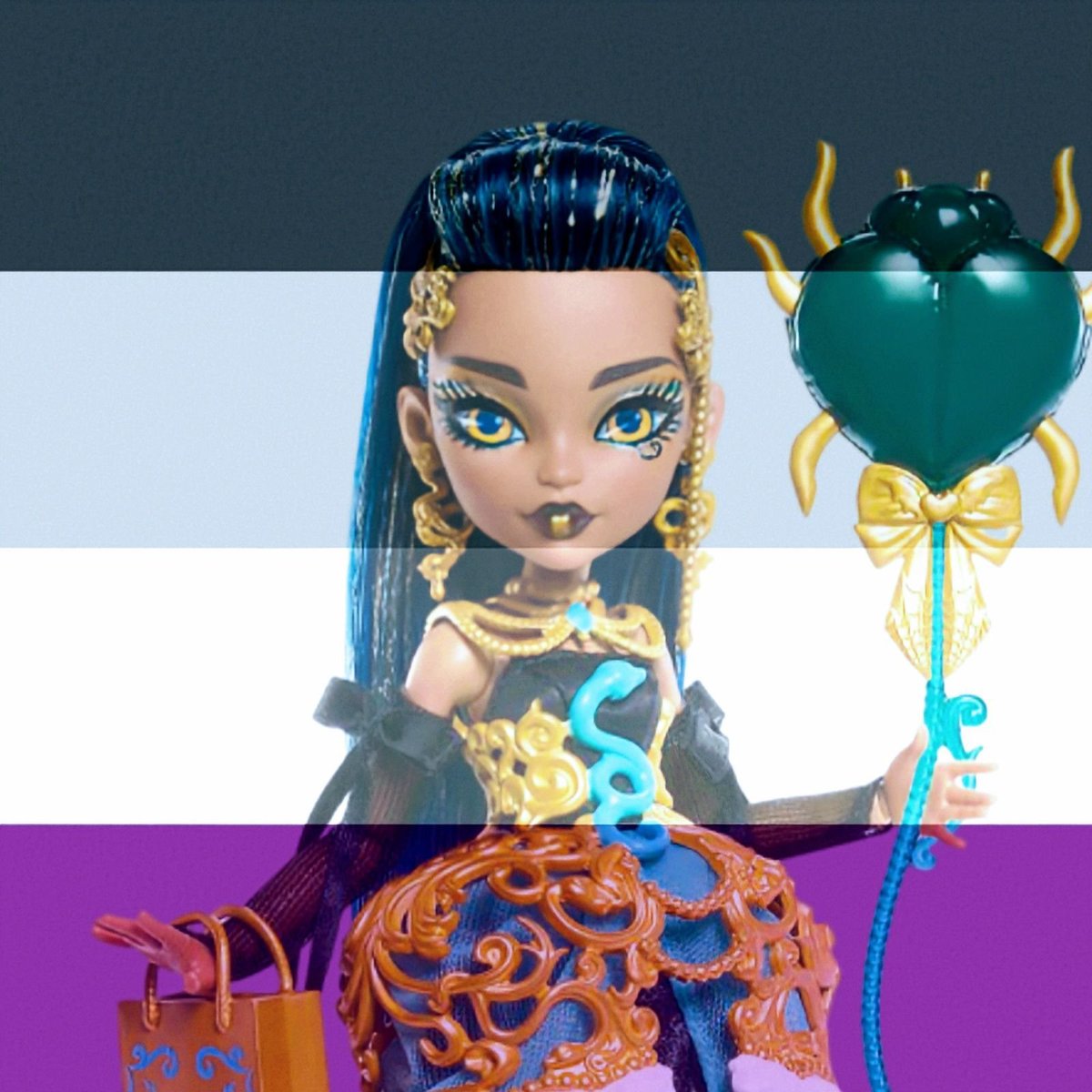 Random_Human333's tweet photo. 🌈Monster High Pride Edits🌈
#MonsterHigh #MonsterHighDolls #MonsterHighGeneration3 #MonsterHighG3 #ScarySweetBirthday #CleoDeNile #Edit https://t.co/tXq2gIsW5g