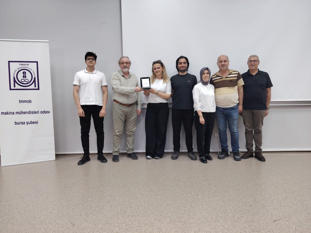 MMOBursa's tweet photo. Bu yıl on beşincisi düzenlenen, TMMOB Makina Mühendisleri Odası  (MMO) Bursa Şubesi ile Uludağ Üniversitesi Mühendislik Fakültesi Endüstri Mühendisliği Bölümü arasındaki protokol çerçevesinde gerçekleştirilen Öğrenci Bitirme Proje Yarışması sonuçlandı.
https://t.co/goZBwI2nPn https://t.co/F82oZAiFuQ