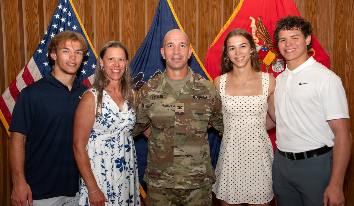PANationalGuard's tweet photo. Col. Max Furman Jr. was promoted to his current rank June 11 at Fort Indiantown Gap. Furman serves as commander of the 166th Regiment – Regional Training Institute and works full-time as the Pennsylvania Army National Guard Counterdrug Coordinator.

📷: Sgt. 1st Class Shane Smith https://t.co/1w1C0tpeSb