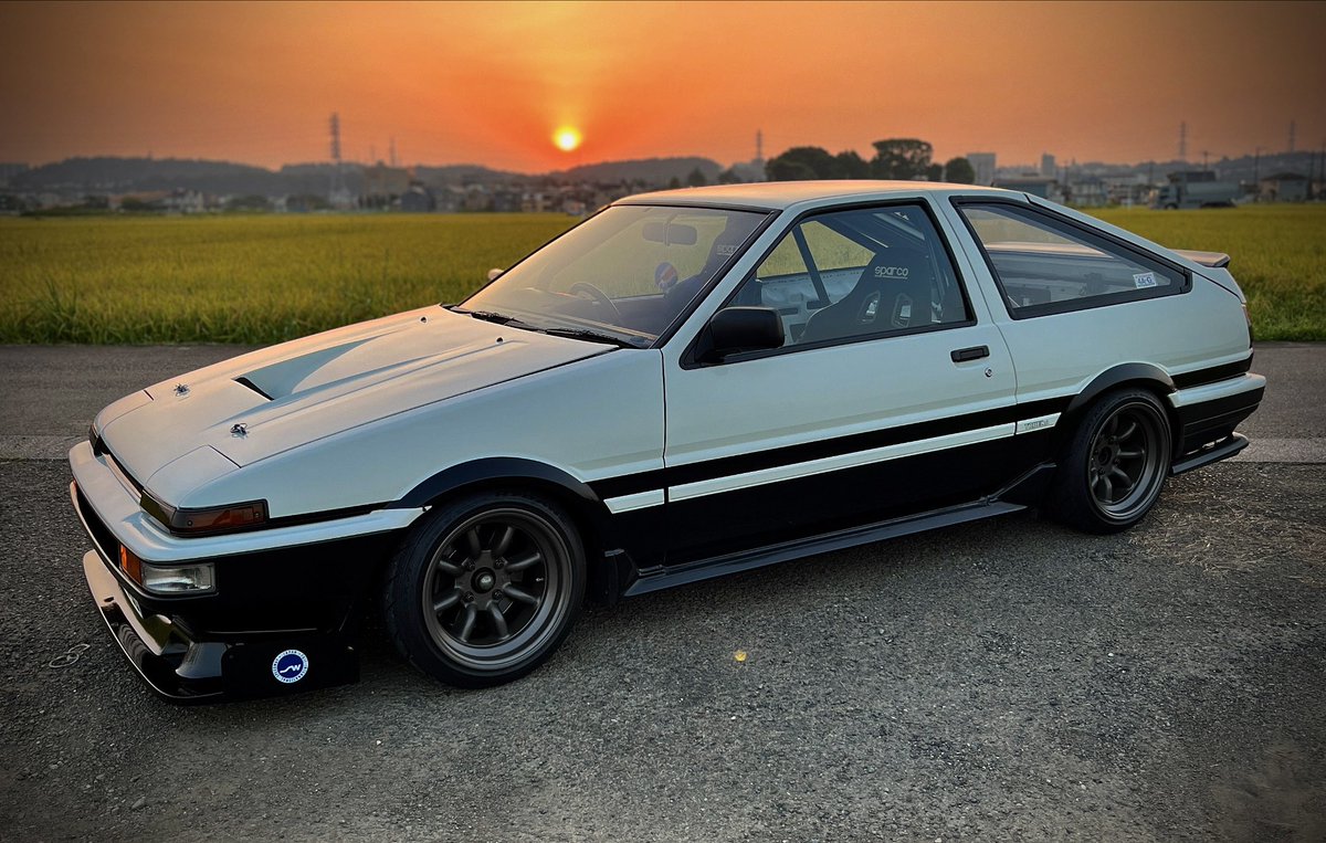 ae86_twins's tweet photo. #この位の車高がよい 

田んぼの水を確認しに行った際
畦道でＵターンが出来れば🆗☺️ https://t.co/BJ8lahoPxc