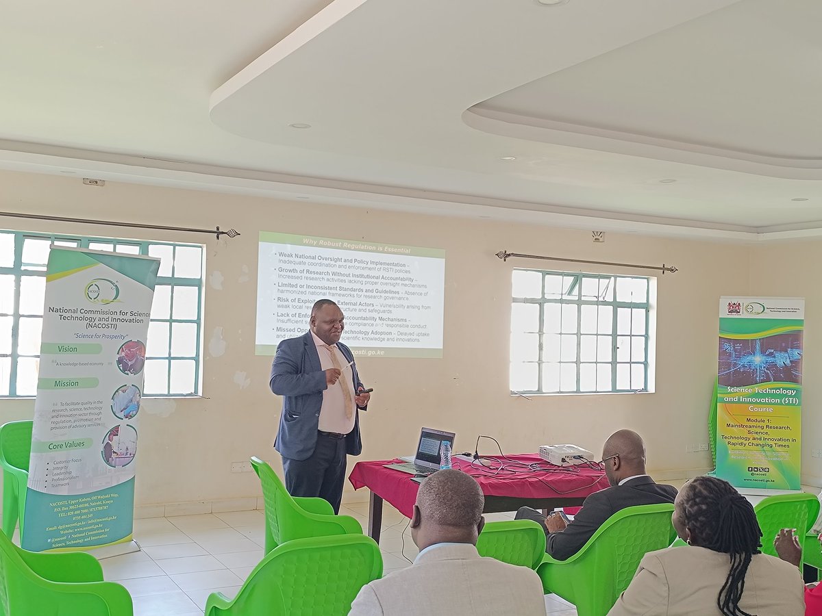 nacosti's tweet photo. Today we held an engagement forum with National Government Administrative Officers(NGAOs) &amp; County Officials on Enforcement of Research Regulations. The forum brought together officers from both Kakamega &amp; Bungoma
#StakeholderEngagement
#ResearchRegulations
#ScienceForProsperity https://t.co/SRtNqxlGka