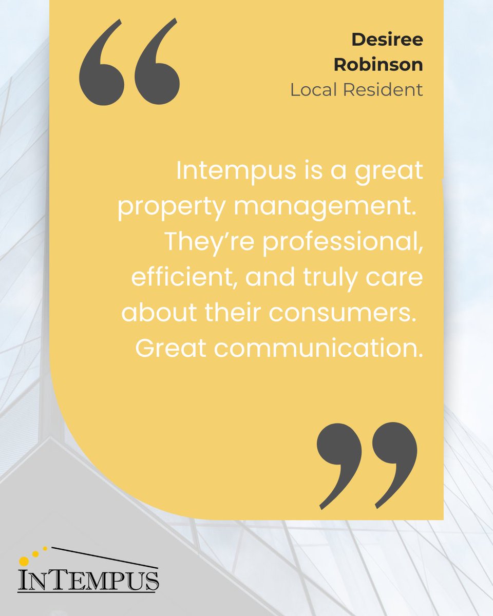IntempusRealty's tweet photo. Thank you for trusting us with your property management needs.

🏡 Professional Management
📞 Responsive Communication
🤝 Client-Focused Service

#Intempus #PropertyManagement #BayAreaRealEstate #HOAManagement #RentalProperty #PropertyManagers #ClientTestimonial https://t.co/VMVZ2BLFsv
