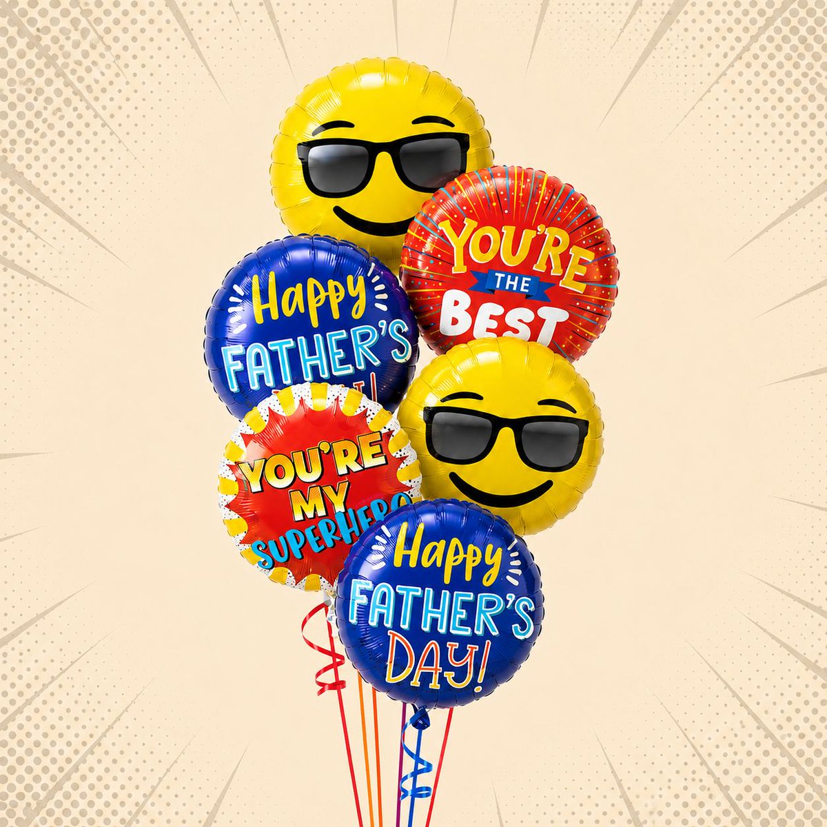 BalloonPlanet's tweet photo. Father's Day is this Sunday. 🎈

Save $15 on Father's Day balloon delivery with code DAD15.

See our favorite bouquets for Dad.
https://t.co/TAU7i2DjdE 

#BalloonPlanet #FathersDay https://t.co/EwSloTHeGa