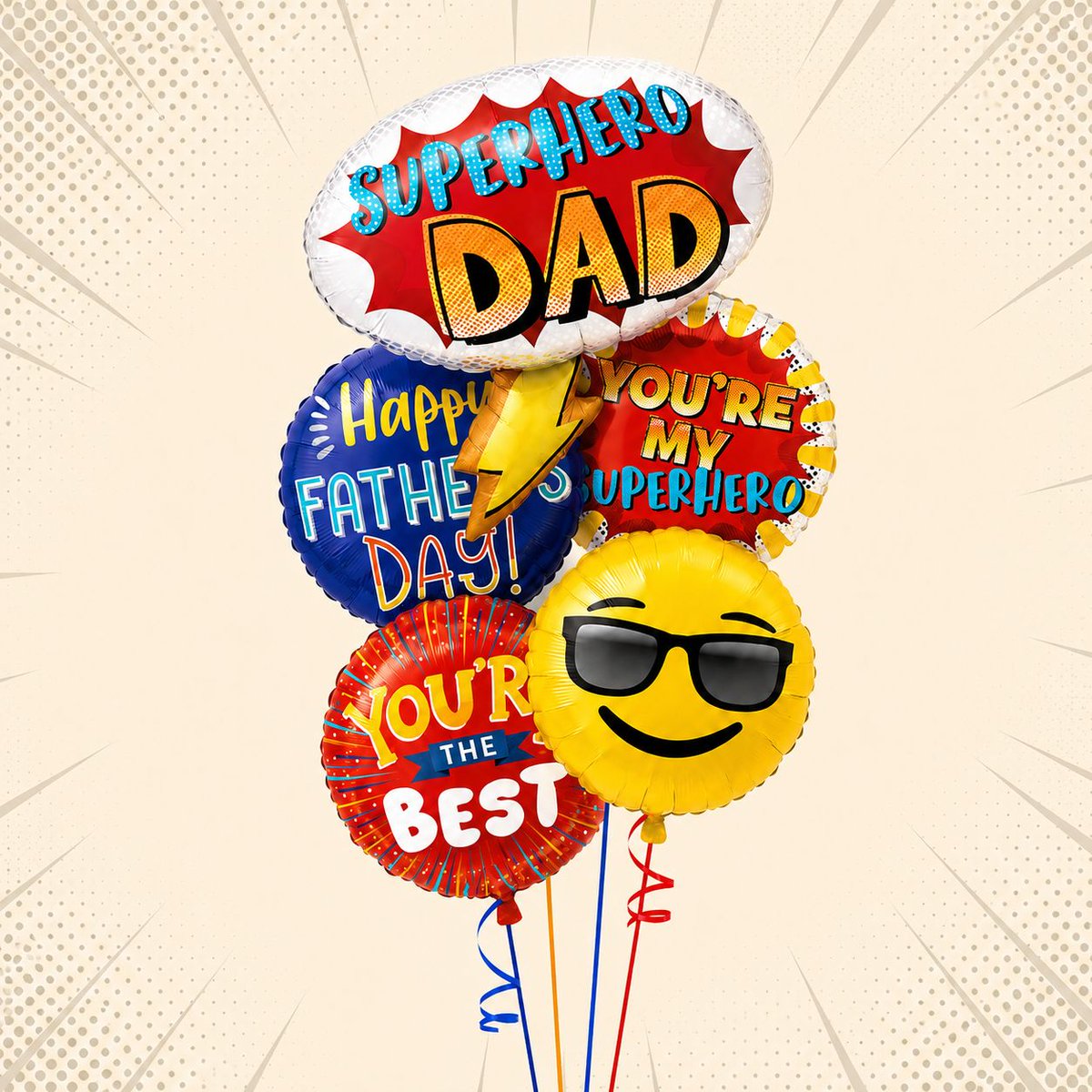 BalloonPlanet's tweet photo. Father's Day is this Sunday. 🎈

Save $15 on Father's Day balloon delivery with code DAD15.

See our favorite bouquets for Dad.
https://t.co/TAU7i2DjdE 

#BalloonPlanet #FathersDay https://t.co/EwSloTHeGa