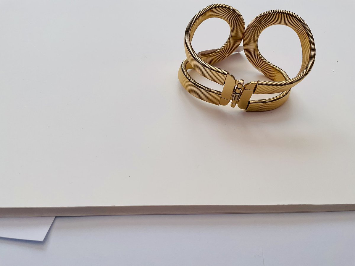 blashouse's tweet photo. @blashouseinc True to Form Gold Plated Open Hinge Chunky Bangle Bracelet For Sale At #Blashouseinc Via @eBay_UK . Checkout our other fashionable listings. Discounts &amp; offers available including various payment options. Other items listed @Etsy  too. Fast Shipping worldwide.#fyp https://t.co/SaXuiI0tCf