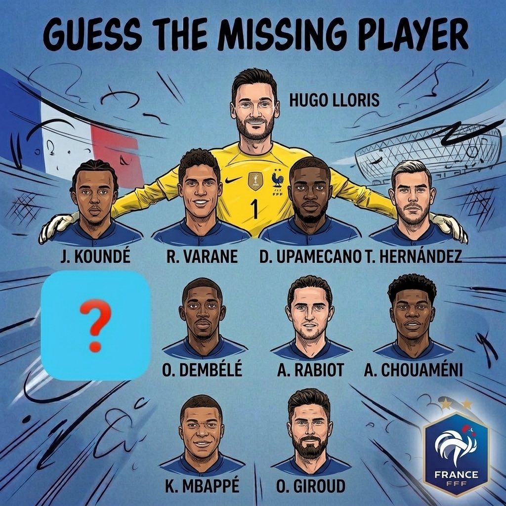 sp4ceio's tweet photo. @Prince_of_web3 Guess the missing player

Easy

2022 World Cup squad finals https://t.co/3ooQXHokAc