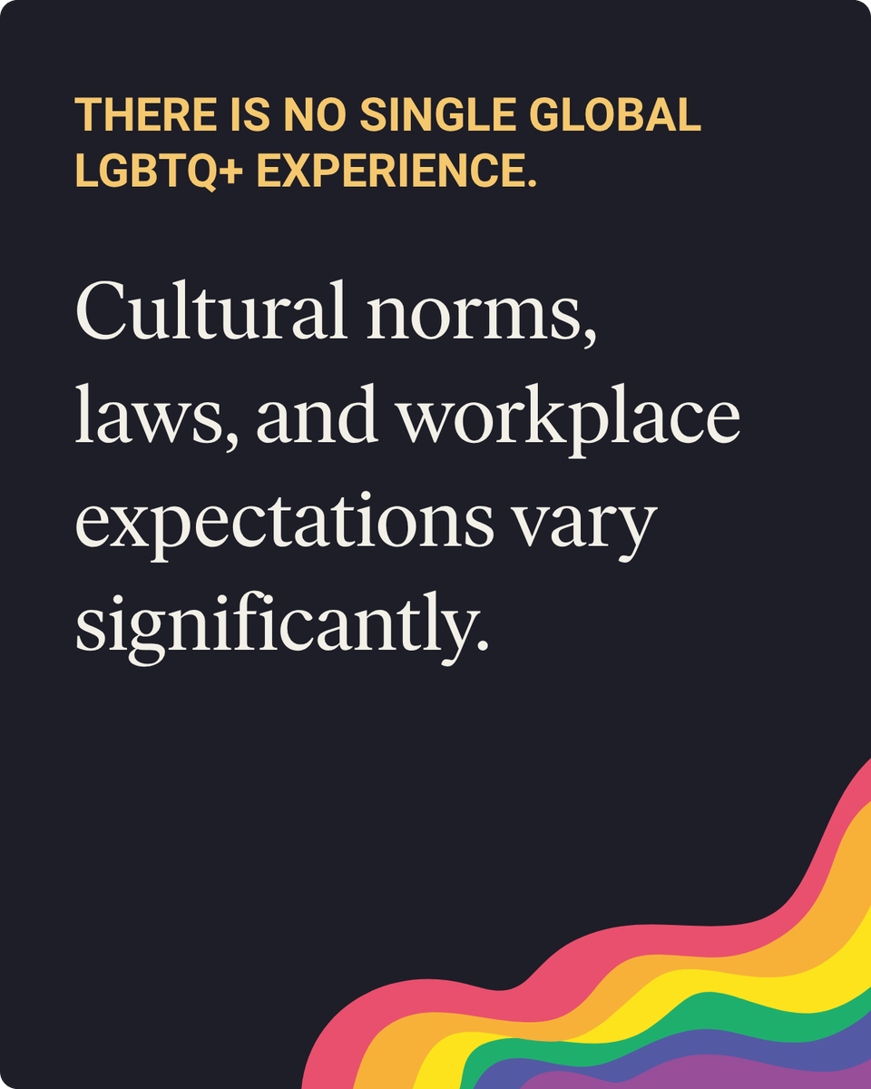 AperianGlobal's tweet photo. There is no single global LGBTQ+ experience. 🌍 Cultural norms, laws, and workplace expectations vary significantly around the world.
Discover 5 critical cultural considerations for global teams this Pride month. 👇
🔗 Read more: https://t.co/6YSSHWSkhv https://t.co/OoeLSOkvTS