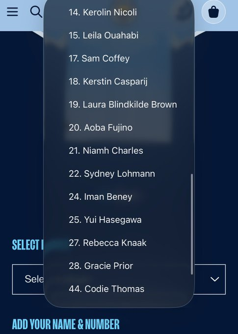 CFCWdaily's tweet photo. 🚨The Man City club shop has Niamh Charles' name and jersey number 2⃣1⃣ displayed. The official departure is yet to be announced by the club.

via [insidemcwfc]
#CFCW https://t.co/49hpO6pRlo