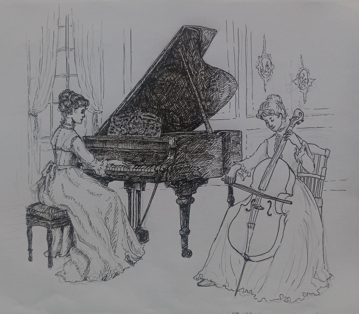 Varvara_Met_'s tweet photo. Just want to remind you that I am also a traditional artist ✨️ https://t.co/ZaNBRLaxvH