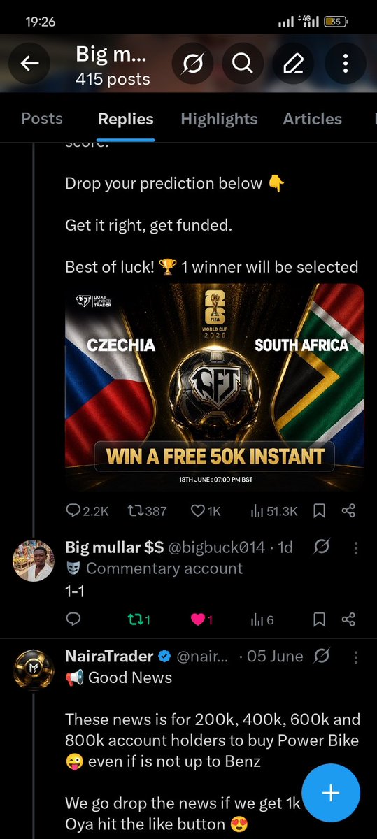 bigbuck014's tweet photo. @GoatFunded I predicted right Mr goat https://t.co/HVLIbk7Cbz