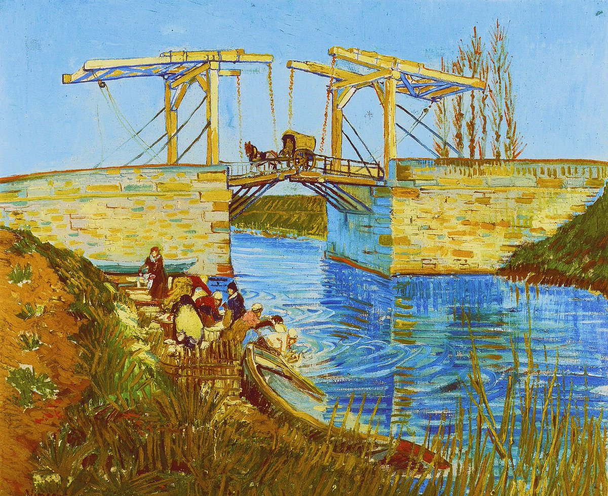 DanBerthod's tweet photo. Vincent Van Gogh
Le Pont de Langlois, 1888 https://t.co/xCWXDF6lYA