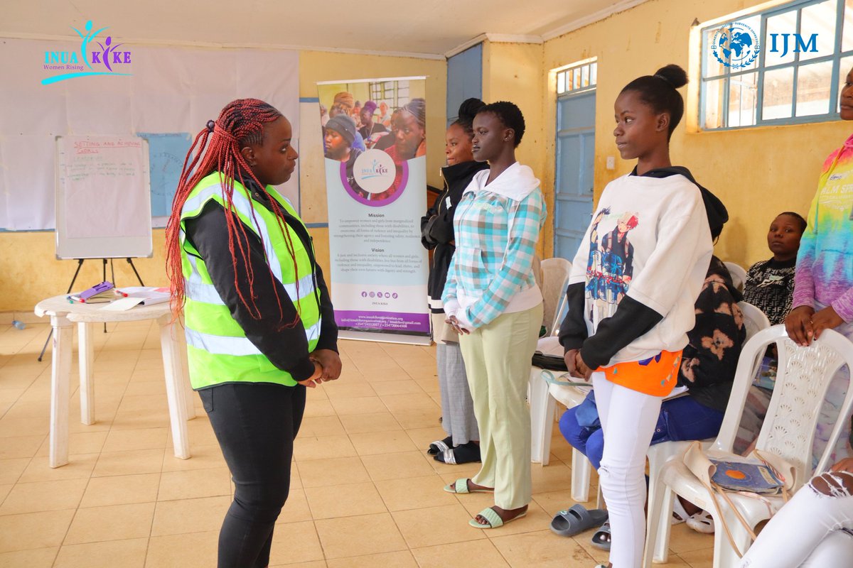InuaKike's tweet photo. This is not just a continuation, it is transformation.
Korogocho is rising because its girls are rising. 💜 #EmpoweredGirlsEmpowerCommunities #EndGBV #Korogocho
@IJMDE @IJMKenya @IJM @woman_kind https://t.co/RO5hq5ohtd