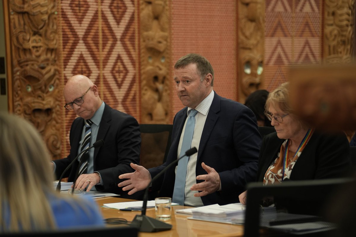 nzfirst's tweet photo. Another of our Ministers, Mark Patterson, met with the Primary Production Select Committee this afternoon, providing an update in his role as Minister for Rural Communities, where just last week he announced:

🧑‍🌾 The Government is investing $98,000 to support the 100 Champions Rural Wellbeing Programme, delivered by New Zealand Young Farmers in partnership with Farmstrong.

⛈️ $260,000 to initiatives focused on building preparedness and capacity for dealing with adverse events

🐑 The Government will be contributing $8 million to the $20 million project led by Wool Source Manufacturing Limited to scale up production of wool-derived particles, powders and pigments for use in products such as inks, 3D printing materials, personal care, bioplastics and textiles.