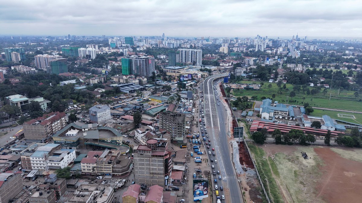 MuriraKinoti's tweet photo. Nairobi's transport network is set for a major boost following the completion of the Ngong Road–Naivasha Road Junction Flyover, a flagship infrastructure project under the Government's urban transformation agenda. Constructed by @KURAroads , the 800-metre elevated carriageway will improve efficiency along the busy Ngong Road corridor by providing uninterrupted movement for through-traffic while enhancing connectivity to Naivasha and King'ara roads. 

The project is expected to reduce congestion, cut travel times and support access to strategic facilities such as Talanta Stadium in preparation for AFCON 2027.Throughout the implementation period, the State Department for Internal Security and National Administration has worked closely with relevant agencies and stakeholders to facilitate smooth project delivery.