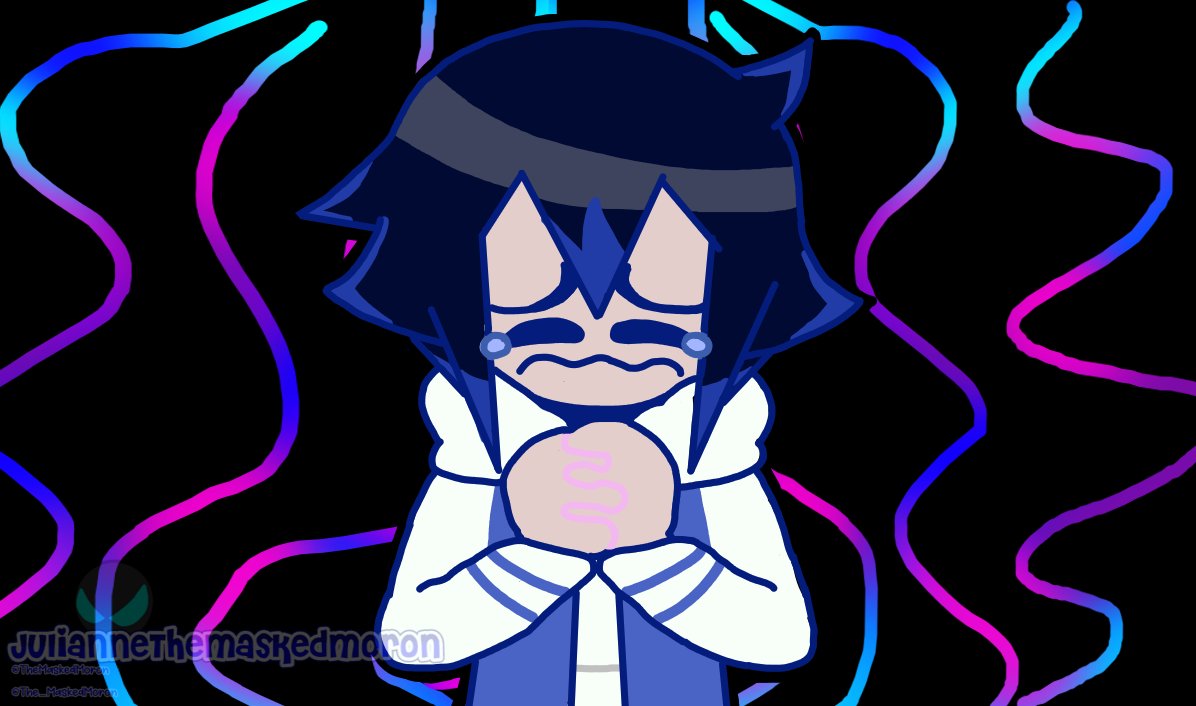 JillAstra's tweet photo. SOSORRY! 

I’m genuinely in love with this song so i attempted to draw my persona in the artstyle🥹

#ocartwork #HatsuneMiku #初音ミク https://t.co/0BsggTICnz