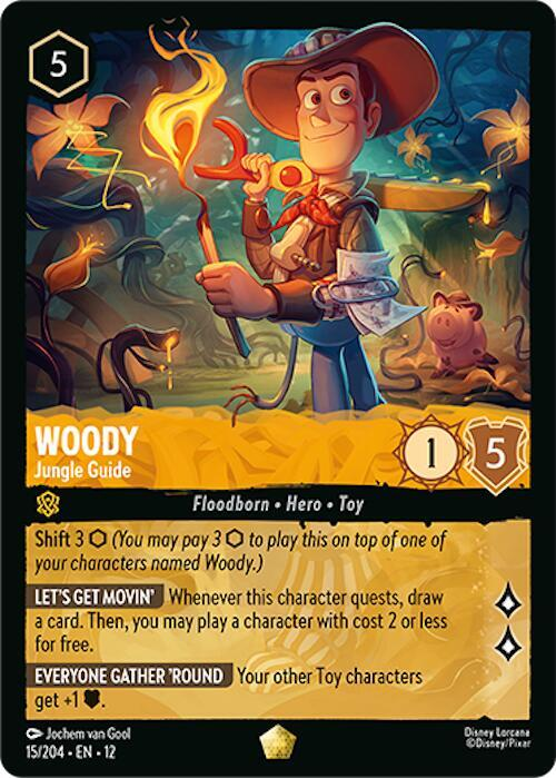 Search Spike Alert: Lorcana players searched for Woody 79% more