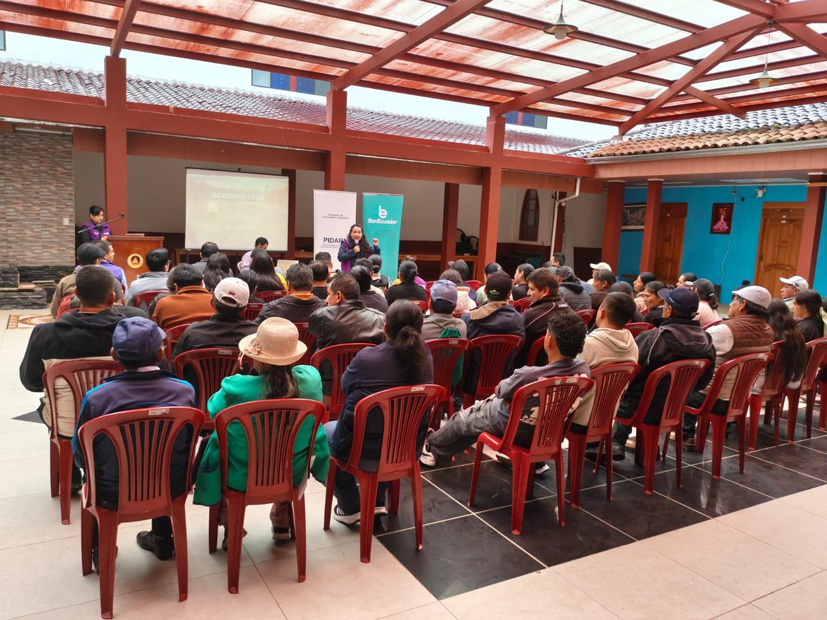 Agricultura_CZ7's tweet photo. #ZamoraChinchipe | En el cantón #Palanda acercamos la oferta institucional del MAGP y BanEcuador mediante una jornada de socialización, fortaleciendo el acceso de productores a programas, servicios, financiamiento y oportunidades para el desarrollo agropecuario.
#ElNuevoEcuador https://t.co/M8828wrtJf