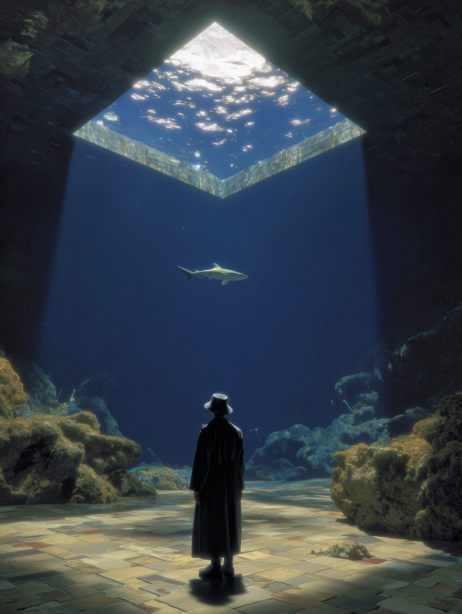VasiawOw's tweet photo. @TheArtOfWarren @WashMonument Beautiful golden atmosphere in your piece๐
Sharing my available 1/1:
"Toward the Surface"
1/1 - 44.44 tezos:native
The sea becomes a ceiling.
Light becomes a door.
The surface becomes a question.
https://t.co/qjmdOwE4uS
#ELSEWHERE https://t.co/uojyqxA057