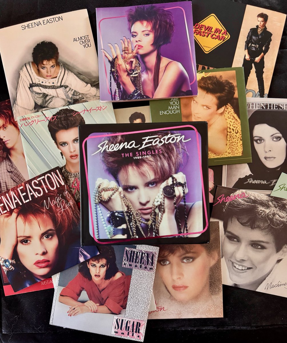 shaedreams1's tweet photo. Big fan of 80’s music. Just got this cool Sheena Easton - The Singles 1980-1987 Box Set from @CherryRedGroup with 35 previously-unreleased bonus tracks. 👍🏼👍🏼👍🏼👍🏼 https://t.co/FRd47je14V