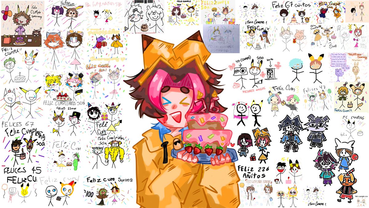 soaringcitos's tweet photo. De parte de soaringcitos le deseamos un muy feliz cumpleaños a @Soaringchuu 🎂🎉 https://t.co/J7jDfWp8YJ