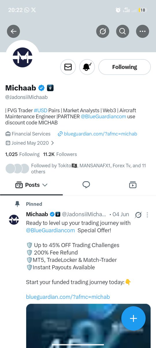 Vida_Forex's tweet photo. @JadonsiiMichaab @EquityEdgeUK @EquitySpace1 All done ✅✅ 

@Geedow_ https://t.co/70ZmCDS3xH